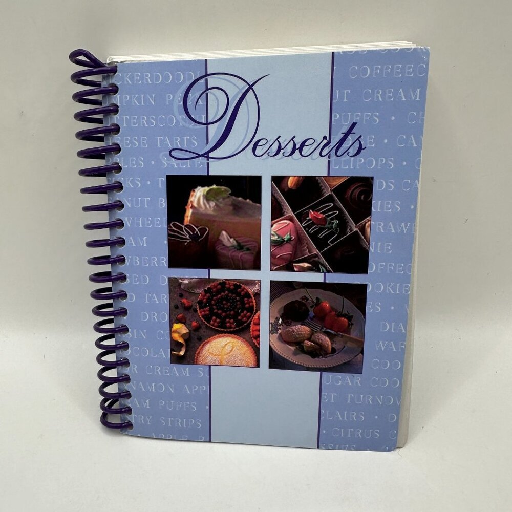 Rada Mfg. Co. 1998 Desserts Spiral-Bound Cookbook Item #8000